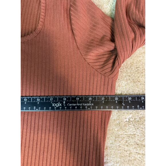 OLD NAVY Women's Long Sleeve Ribbed Knit Dress Size XL Polyester Blend EUC D231 - Picture 11 of 13